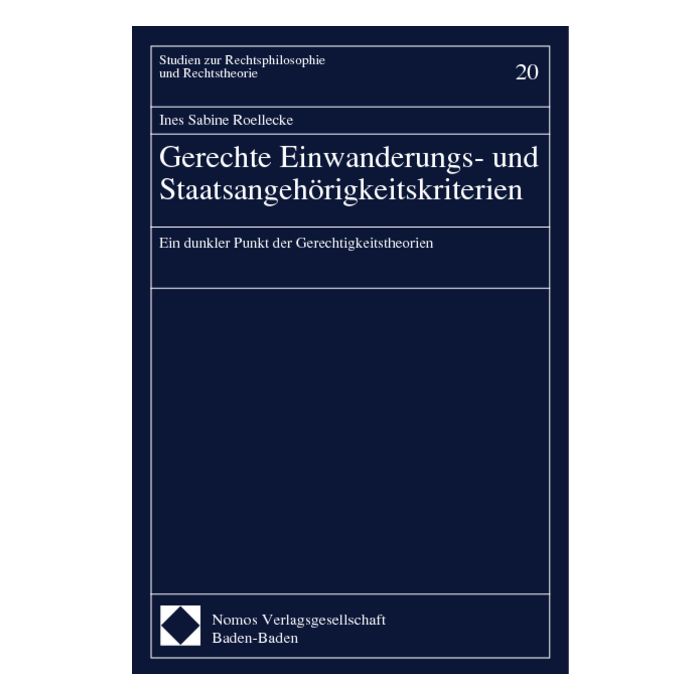 Gerechte Einwanderungs- und Staatsangehörigkeitskriterien