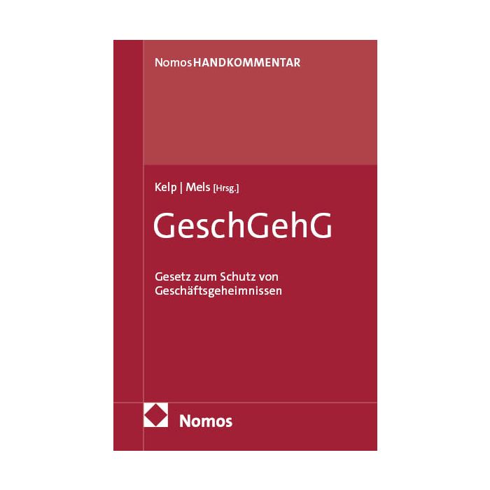 Geschäftsgeheimnisschutzgesetz: GeschGehG
