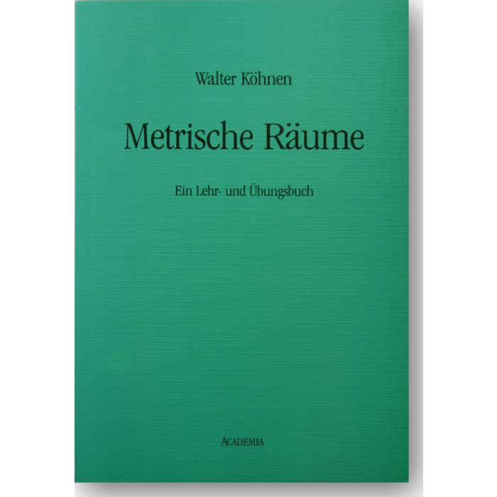 Lösungen der Aufgaben des Buches 'Metrische Räume'