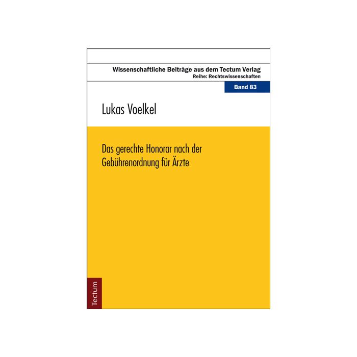 Das gerechte Honorar nach der Gebührenordnung für Ärzte