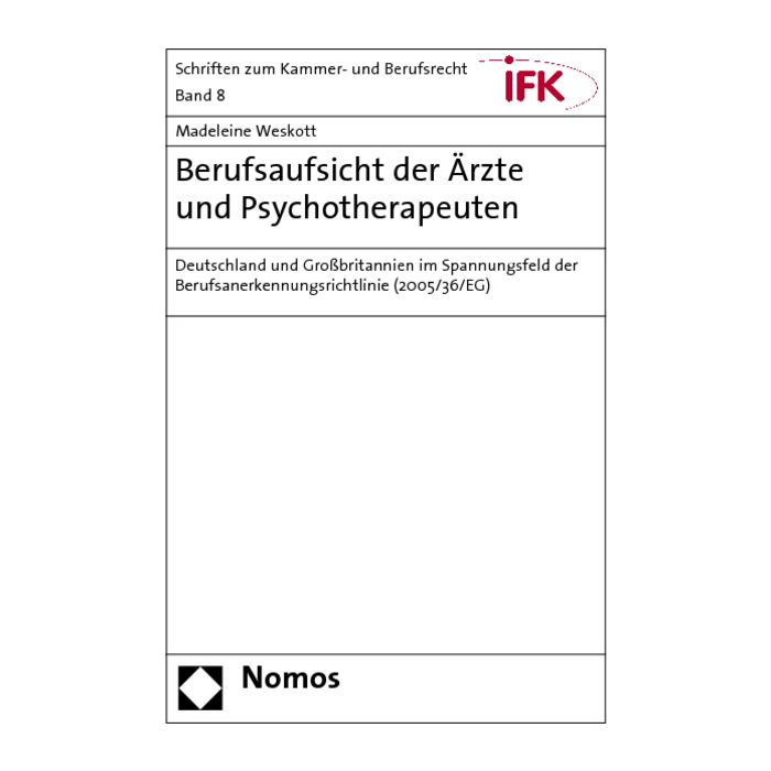 Berufsaufsicht der Ärzte und Psychotherapeuten