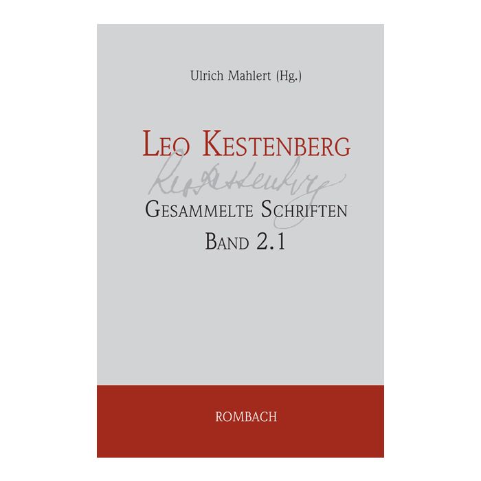 Leo Kestenberg: Gesammelte Schriften