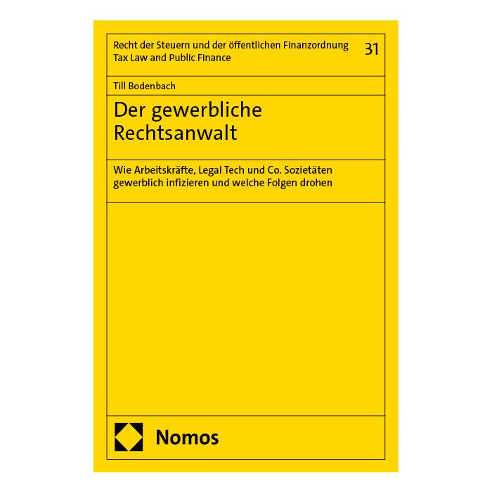 Der gewerbliche Rechtsanwalt