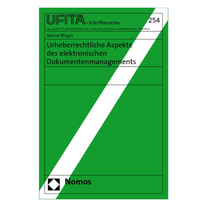 Urheberrechtliche Aspekte des elektronischen Dokumentenmanagements