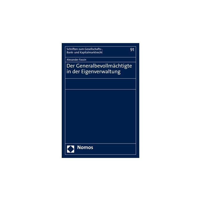 Der Generalbevollmächtigte in der Eigenverwaltung
