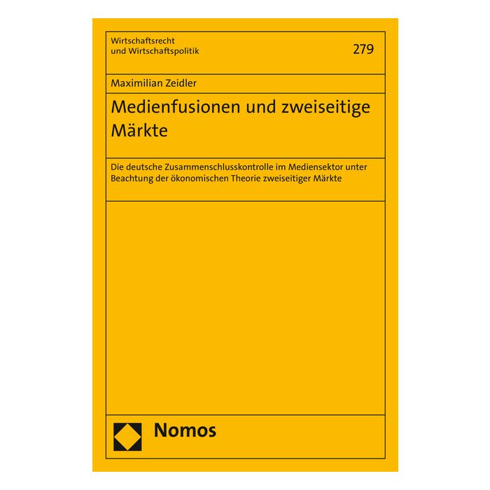 Medienfusionen und zweiseitige Märkte