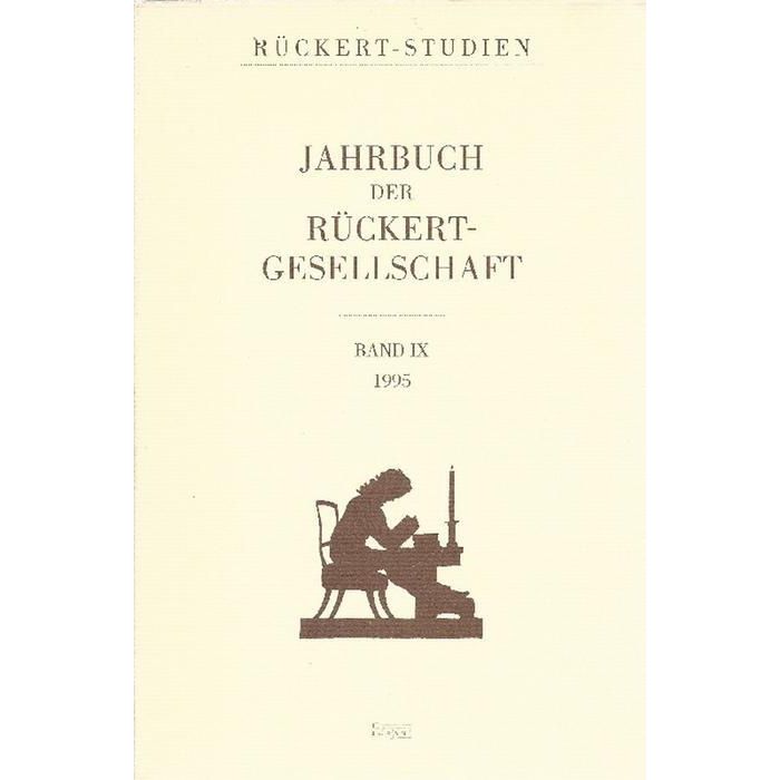 Jahrbuch der Rückert Gesellschaft