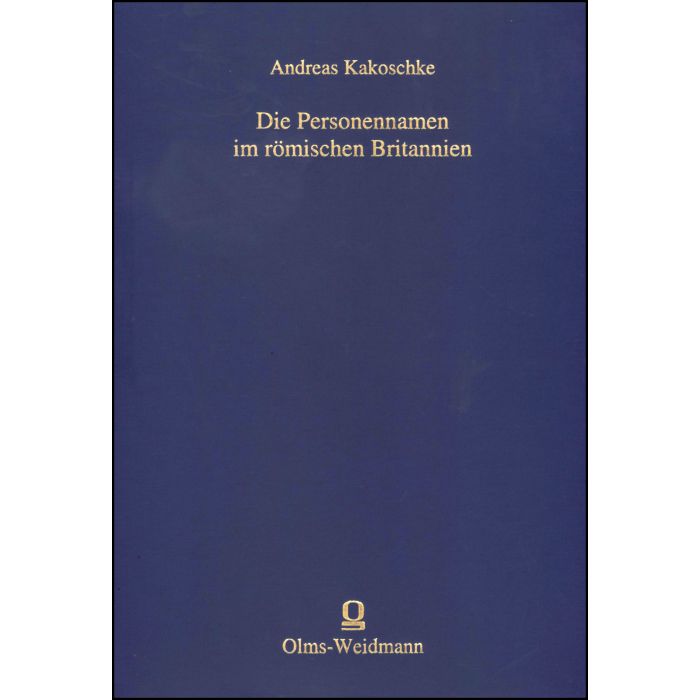 Die Personennamen im römischen Britannien