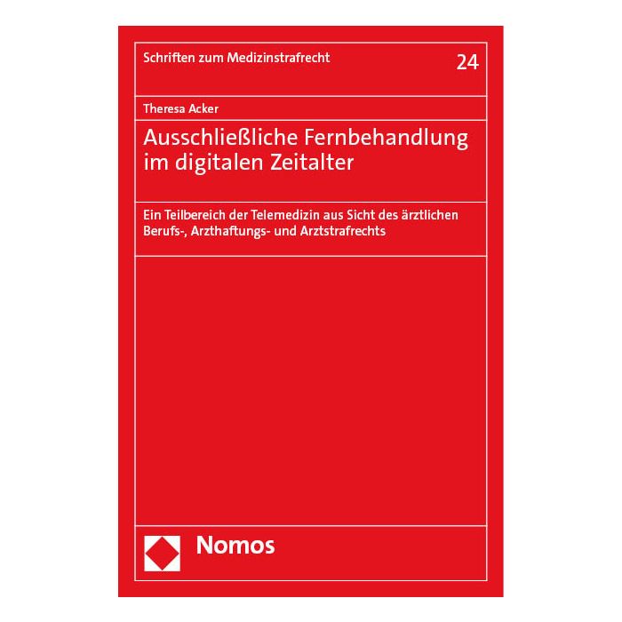 Ausschließliche Fernbehandlung im digitalen Zeitalter