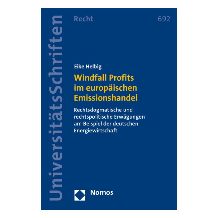 Windfall Profits im europäischen Emissionshandel