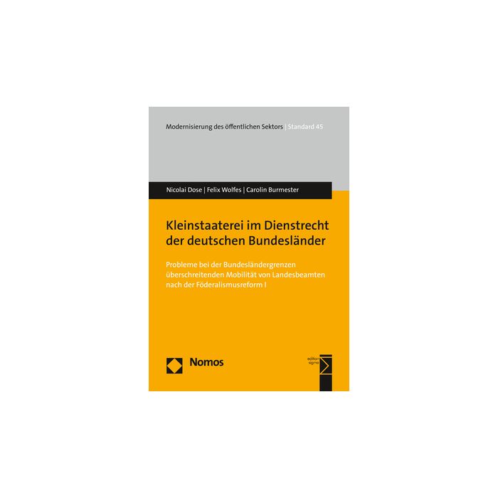 Kleinstaaterei im Dienstrecht der deutschen Bundesländer