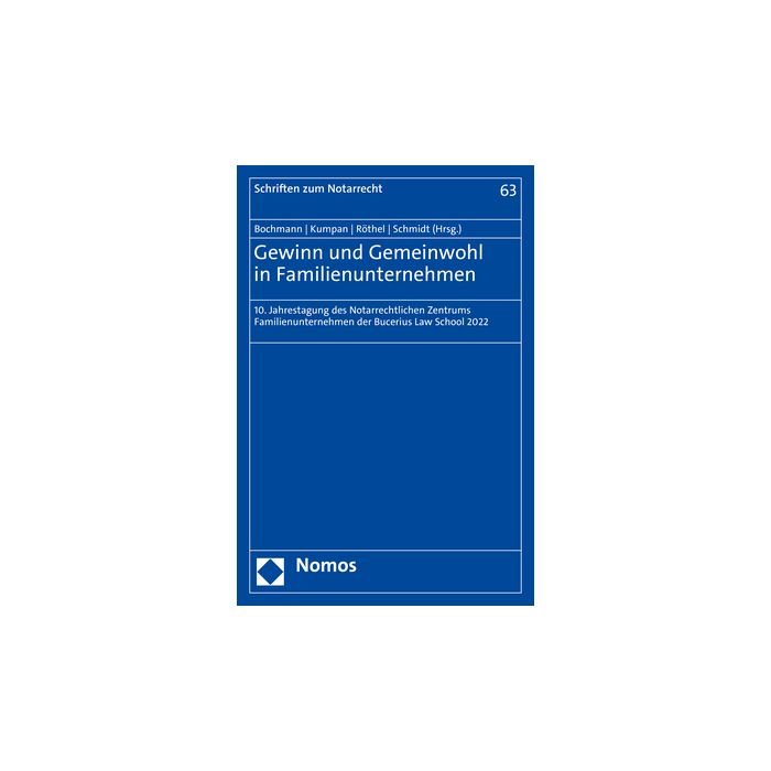 Gewinn und Gemeinwohl in Familienunternehmen