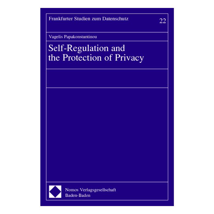Self-Regulation and the Protection of Privacy