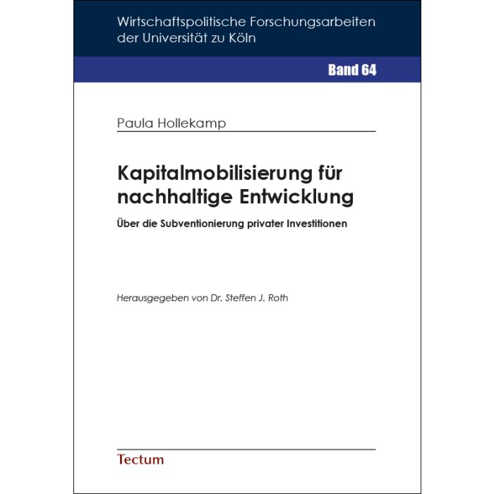 Kapitalmobilisierung für nachhaltige Entwicklung