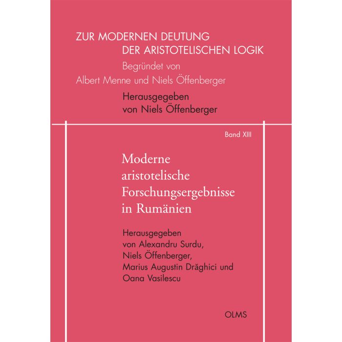Moderne aristotelische Forschungsergebnisse in Rumänien