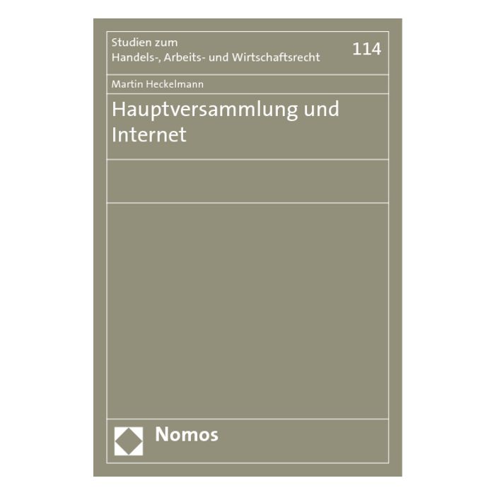Hauptversammlung und Internet