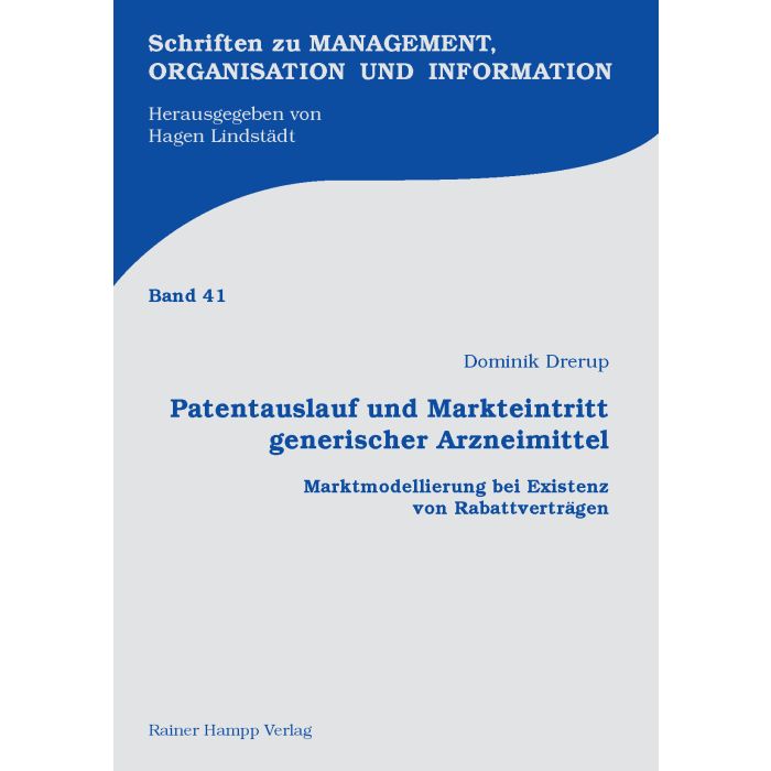 Patentauslauf und Markteintritt generischer Arzneimittel