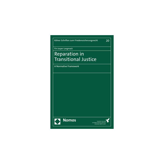 Reparation in Transitional Justice Reparation in Transitional Justice