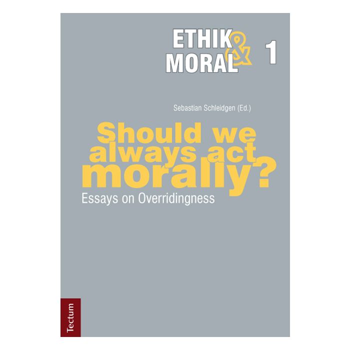 Should we always act morally?