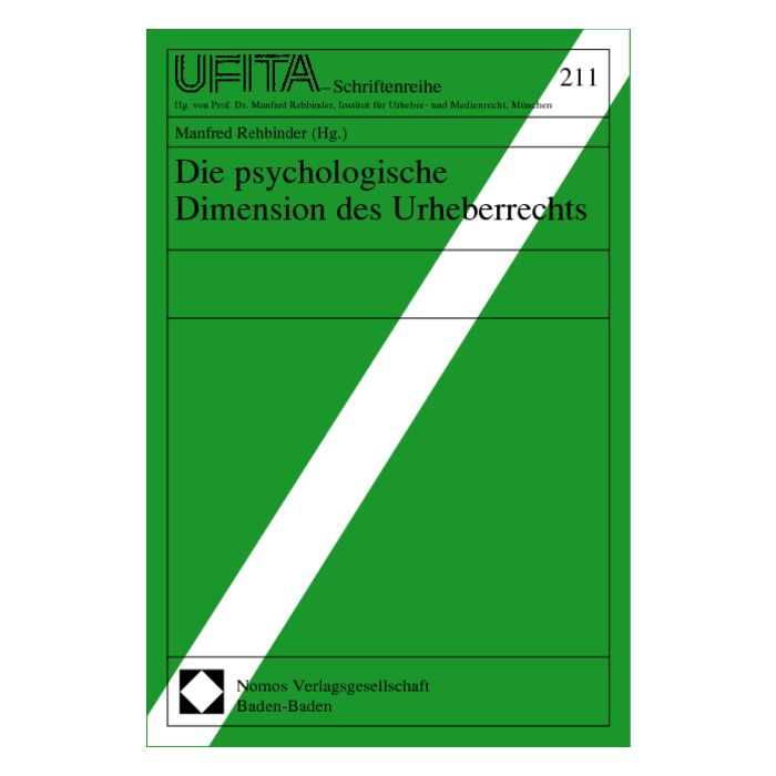 Die psychologische Dimension des Urheberrechts