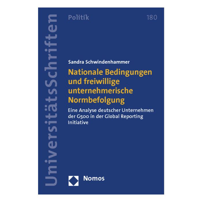 Nationale Bedingungen und freiwillige unternehmerische Normbefolgung