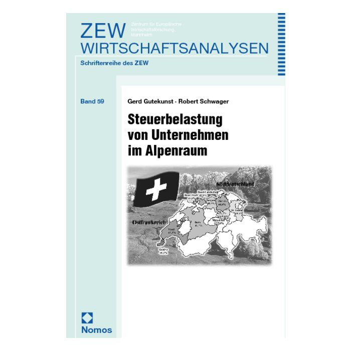 Steuerbelastung von Unternehmen im Alpenraum