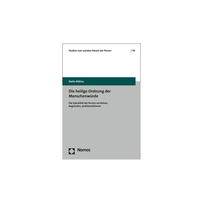 Die heilige Ordnung der Menschenwürde