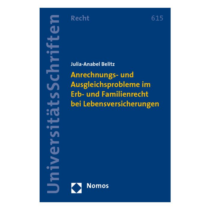 Anrechnungs- und Ausgleichsprobleme im Erb- und Familienrecht bei Lebensversicherungen