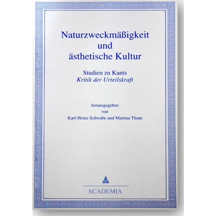 Naturzweckmäßigkeit und ästhetische Kultur