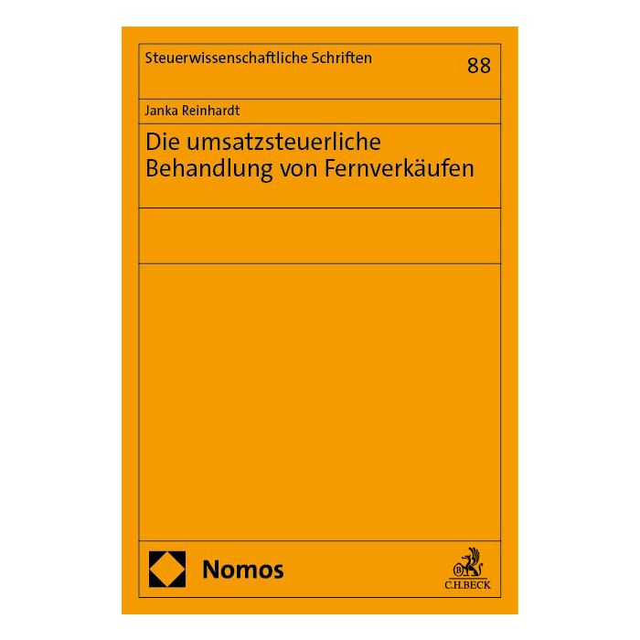 Die umsatzsteuerliche Behandlung von Fernverkäufen