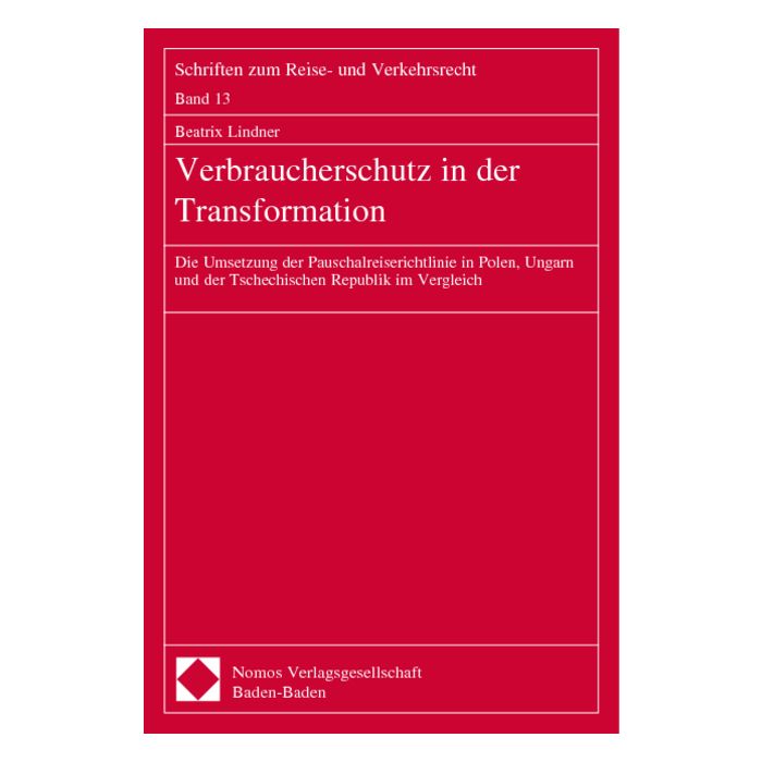 Verbraucherschutz in der Transformation