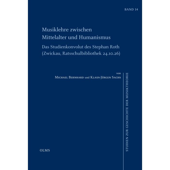 Musiklehre zwischen Mittelalter und Humanismus