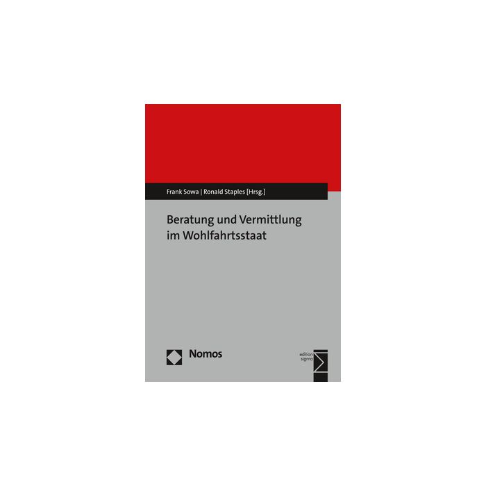 Beratung und Vermittlung im Wohlfahrtsstaat