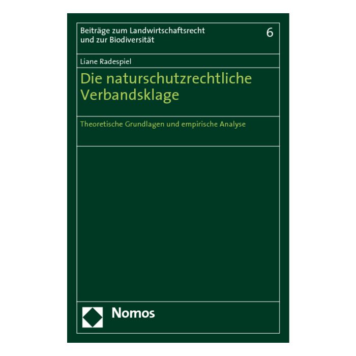 Die naturschutzrechtliche Verbandsklage