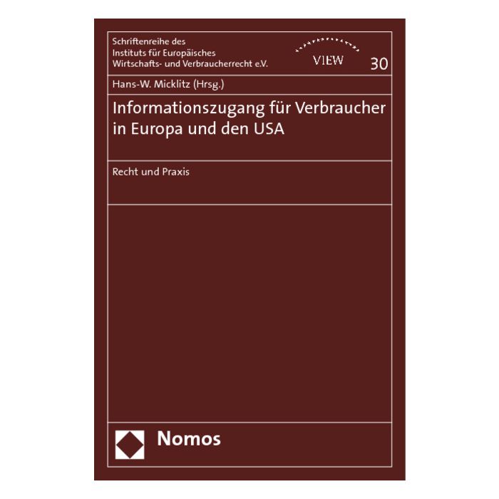 Informationszugang für Verbraucher in Europa und den USA