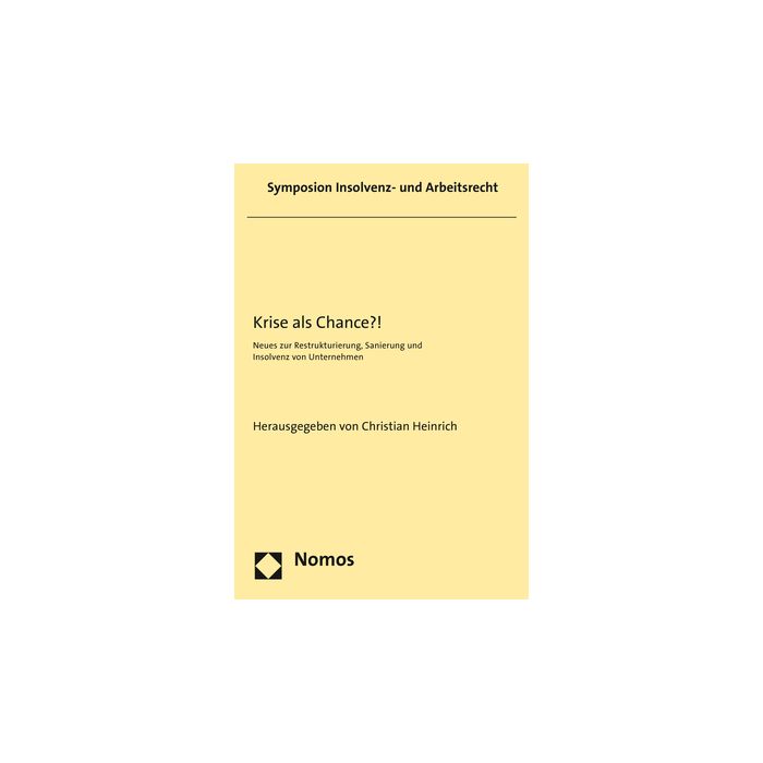 Krise als Chance?!