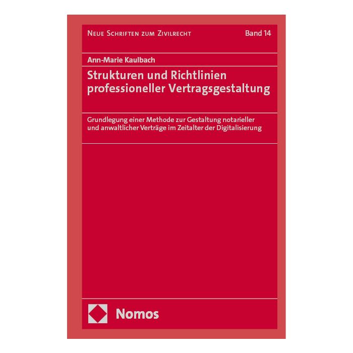 Strukturen und Richtlinien professioneller Vertragsgestaltung