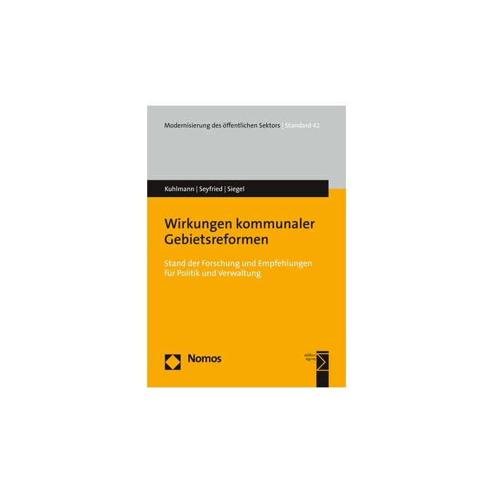 Wirkungen kommunaler Gebietsreformen