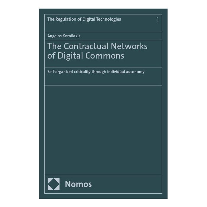 The Contractual Networks of Digital Commons