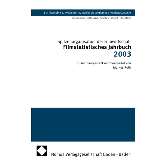 Filmstatistisches Jahrbuch 2003