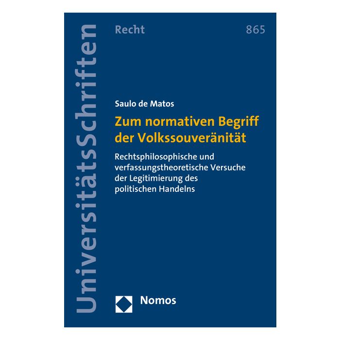 Zum normativen Begriff der Volkssouveränität