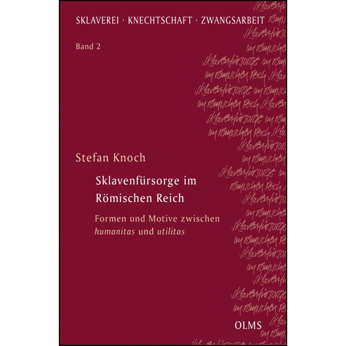 Sklavenfürsorge im Römischen Reich