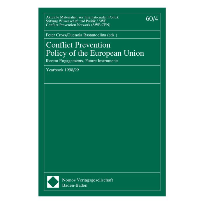 Conflict Prevention Policy of the European Union