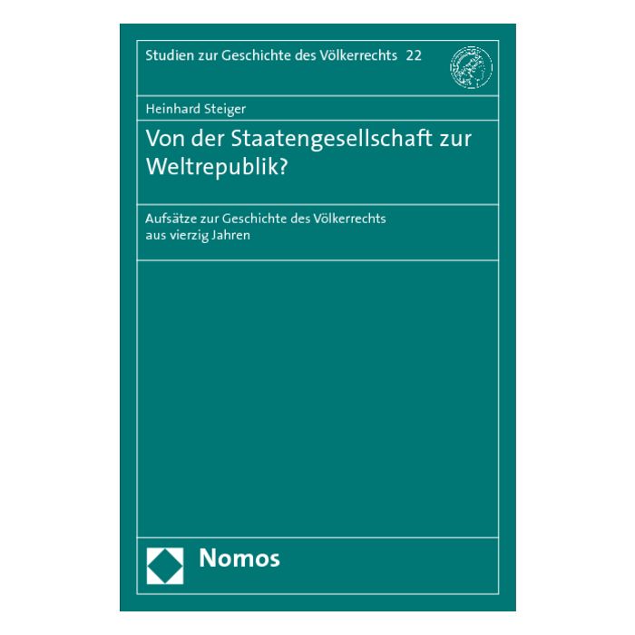 Von der Staatengesellschaft zur Weltrepublik?