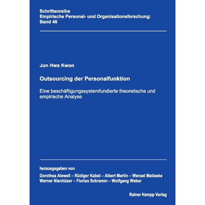 Outsourcing der Personalfunktion