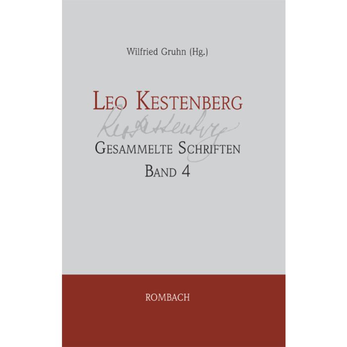 Leo Kestenberg Gesammelte Schriften