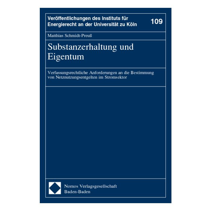 Substanzerhaltung und Eigentum