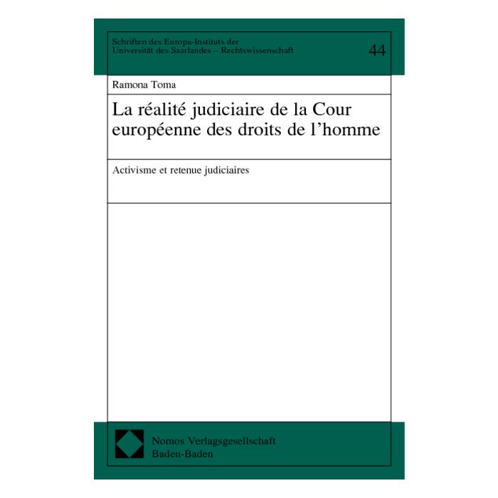 La réalité judiciaire de la Cour européenne des droits de l-homme