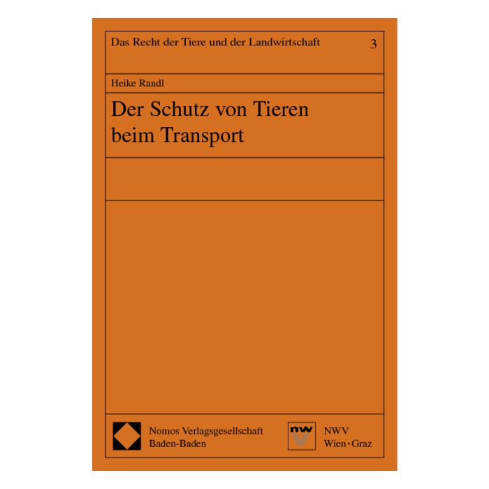 Der Schutz von Tieren beim Transport