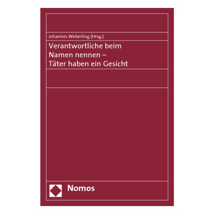 Verantwortliche beim Namen nennen - Täter haben ein Gesicht